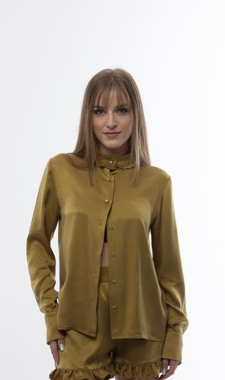 The Lumière Shirt Mustard