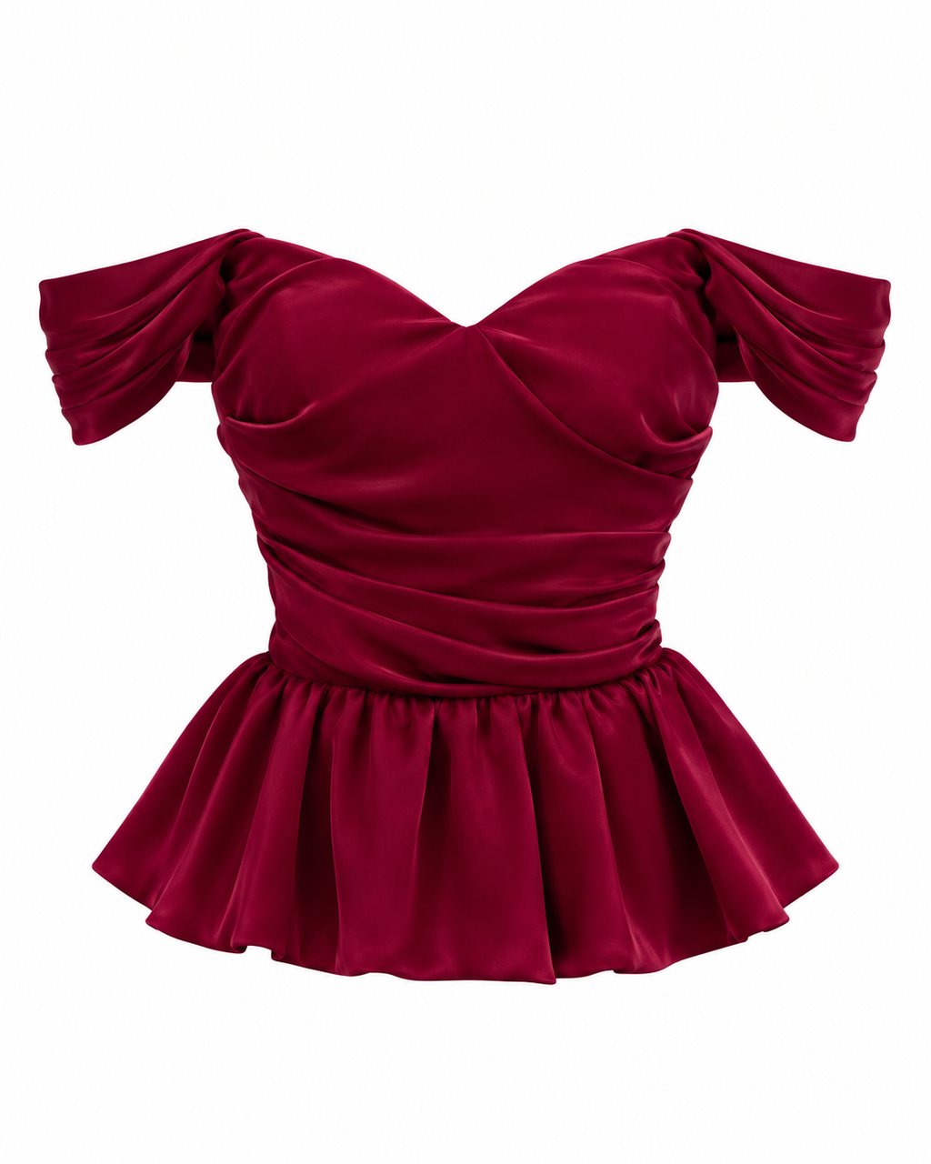 Corsetul NOA - Burgundy