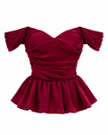 Corsetul NOA - Burgundy